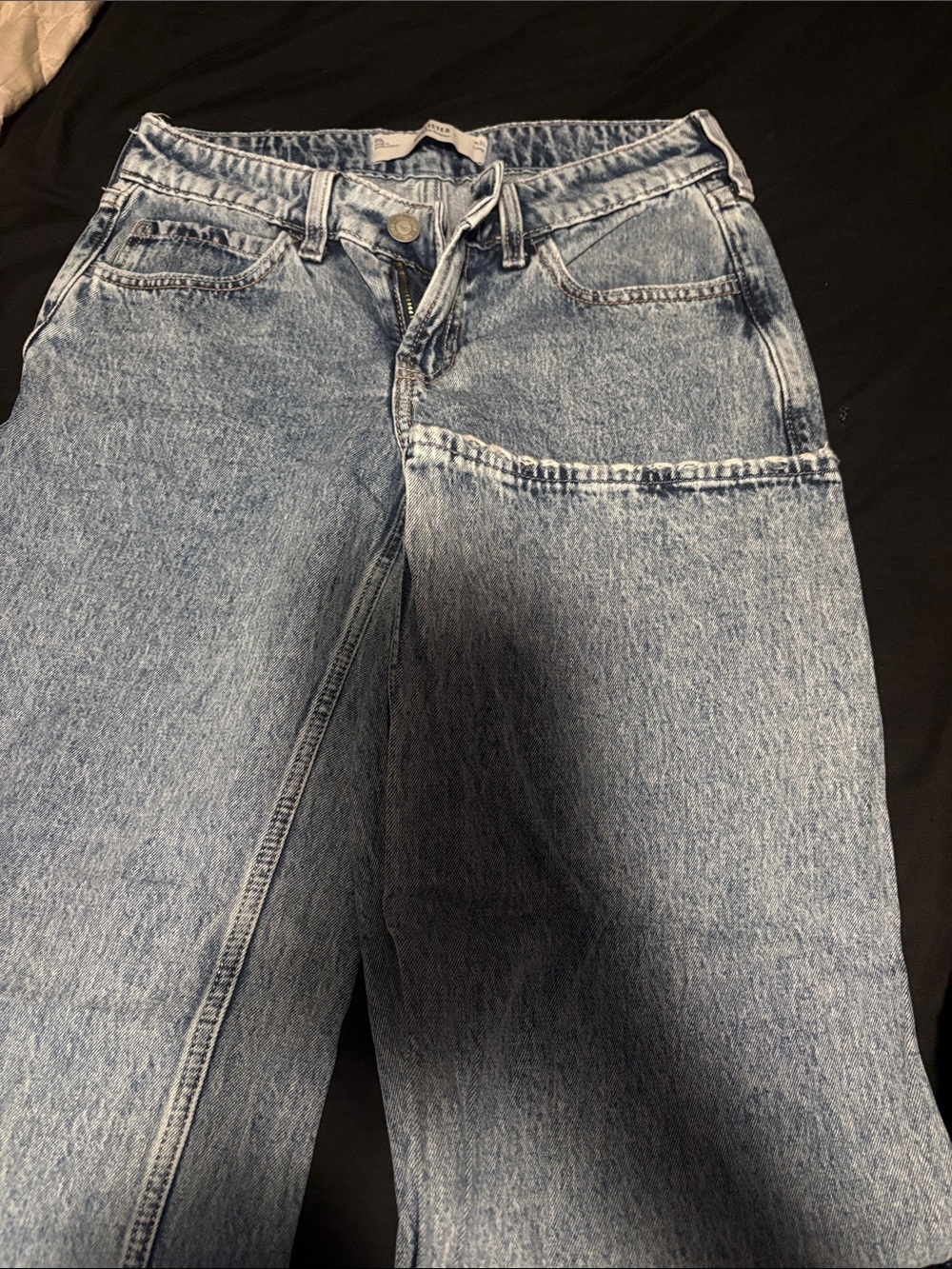 Hollister Light Wash Straight Leg Jeans